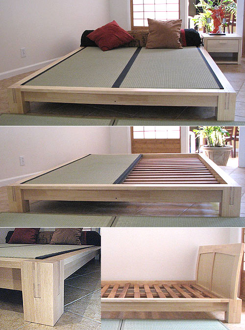 Low Platform Bed Frame
