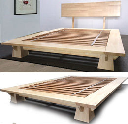 Platform Beds Low, Recessed Platform Bed Frame